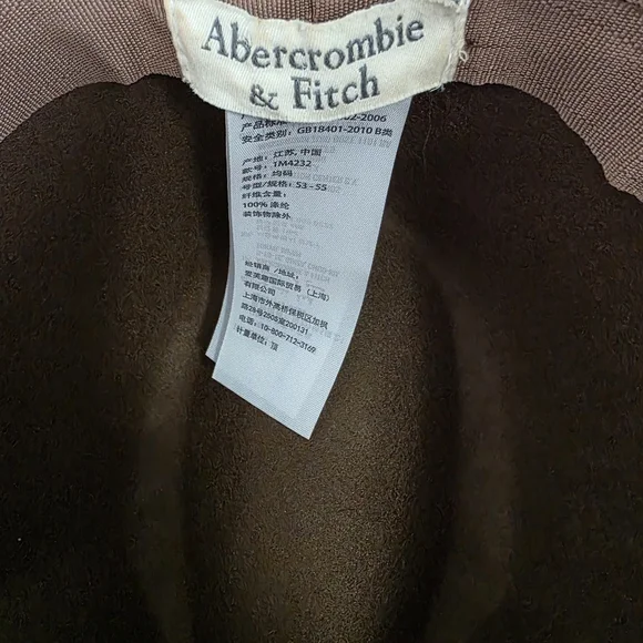 Abercrombie & Fitch Brown Wide Brim Hat - Picture 10 of 11